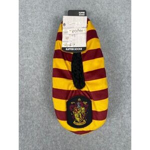 Harry Potter Slippers Gryffindor‎ House Crest Slipper Socks No-Slip Sole Small